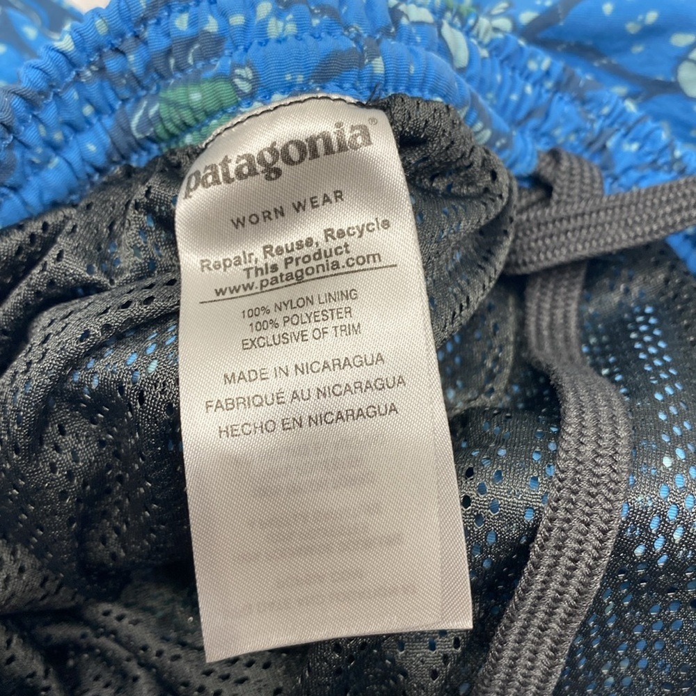 Patagonia Men's Blue Swim Shorts,Patagonia Worn Wear
M's Baggies‎ Longs SZ S - Picture 7 of 14